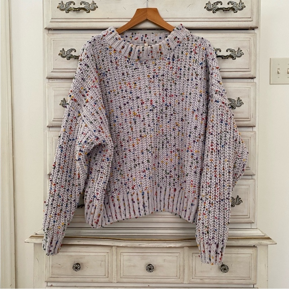 Vici Multicolor Confetti Sweater